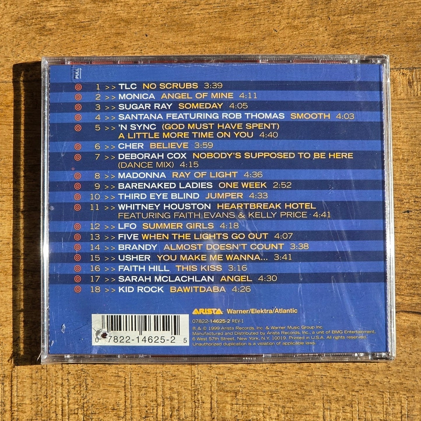 Vtg 1999 Totally Hits Various Artists CD