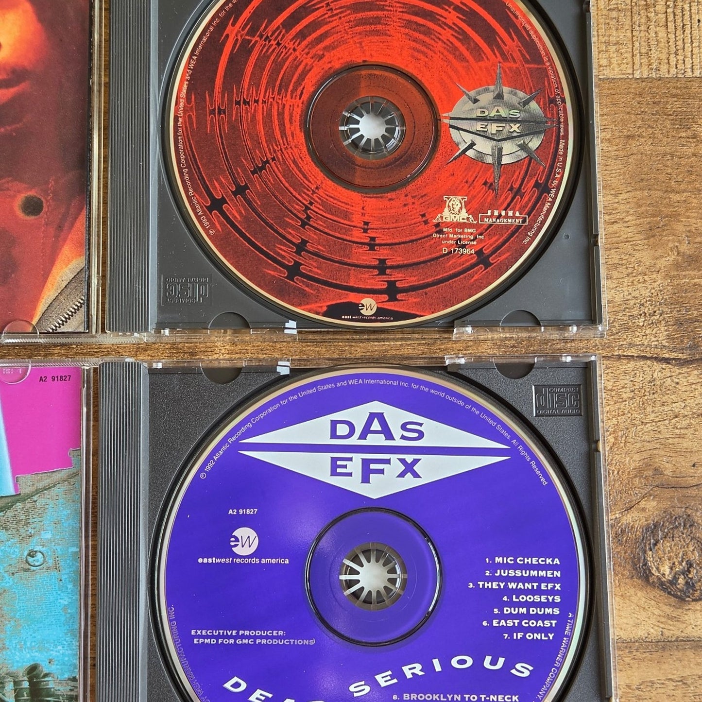 Vtg 90s DAS EFX CD BUNDLE RAP HIP HOP