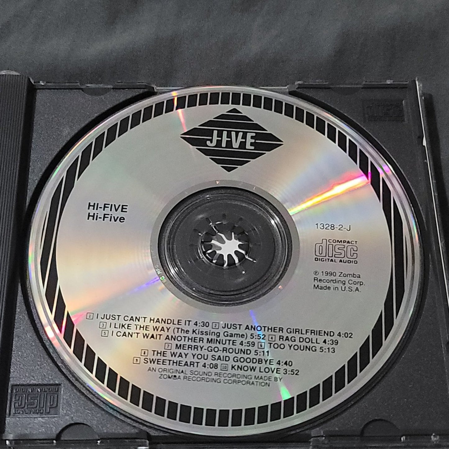 Vtg 1990 Hi-Five HI-FIVE CD