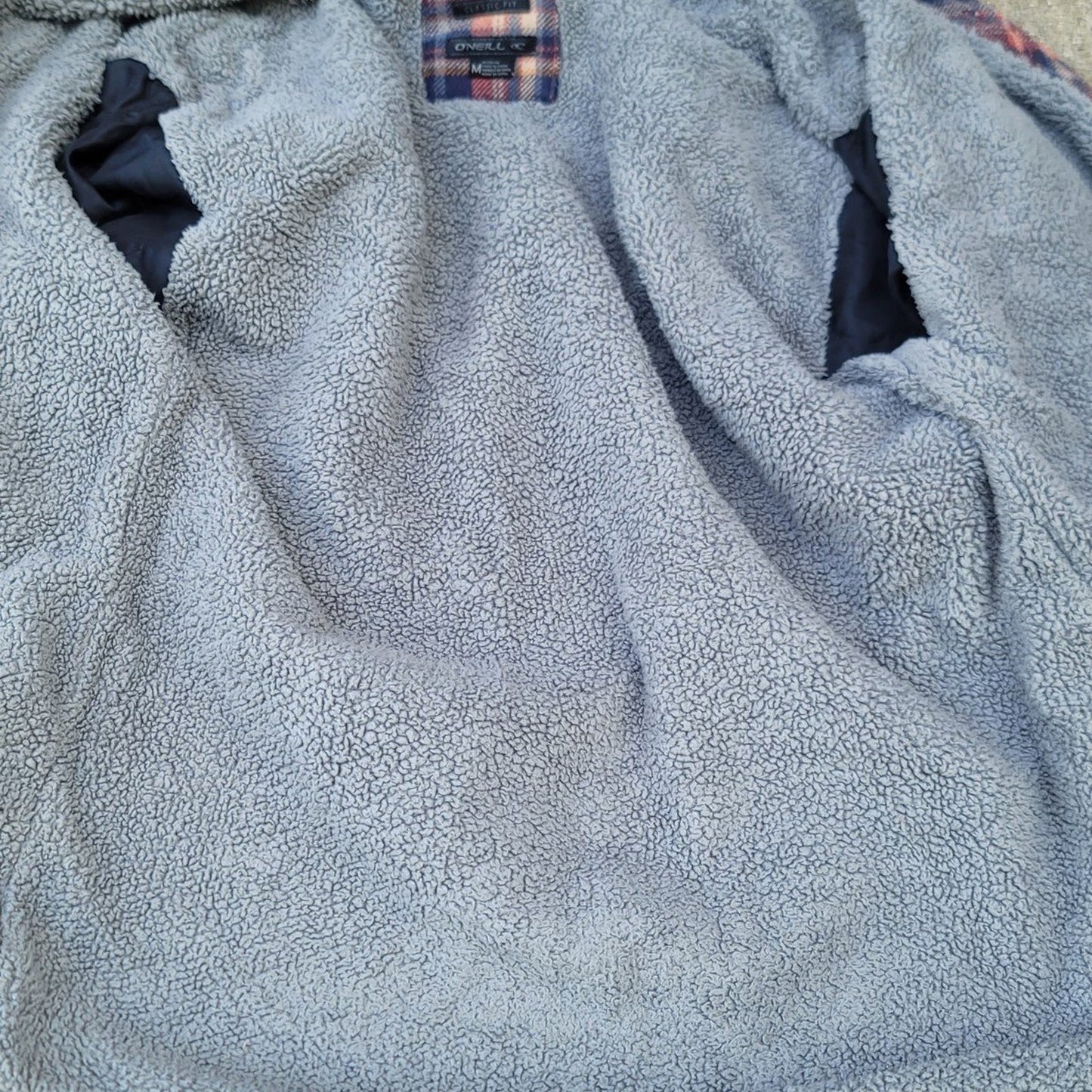 O'Neill Sherpa Lined Flannel Shirt Jacket