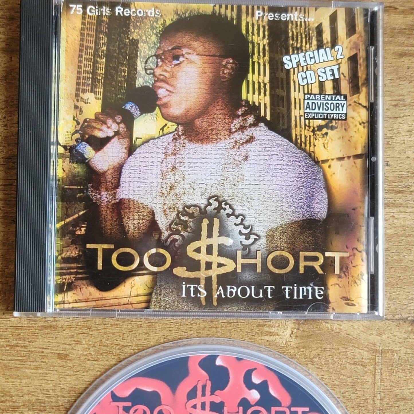 Vtg 2003 Too Short IT'S ABOUT TIME Double CD