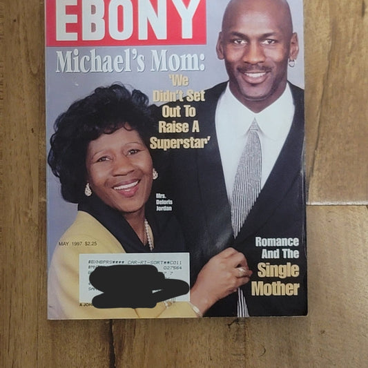 Vtg EBONY Michael Jordan Cover May 1997 Magazine