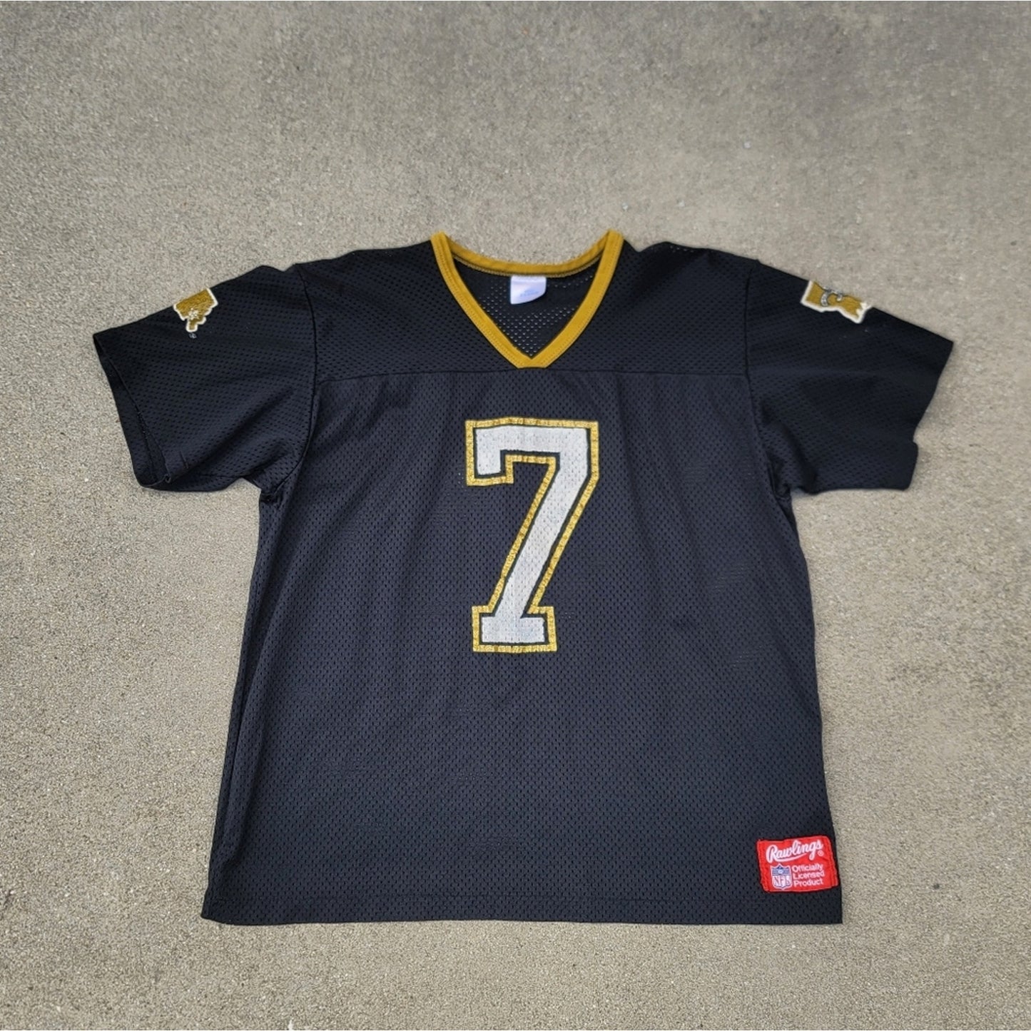 Vtg Rawlings Morten Anderson New Orleans Saints Football Jersey #7