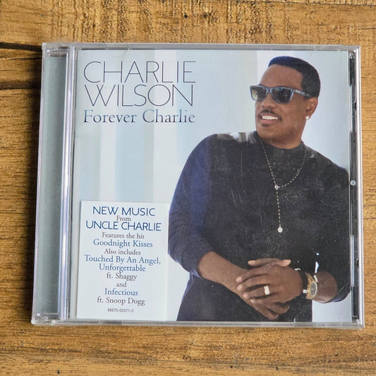 Charlie Wilson FOREVER CHARLIE CD w/HYPE STICKER