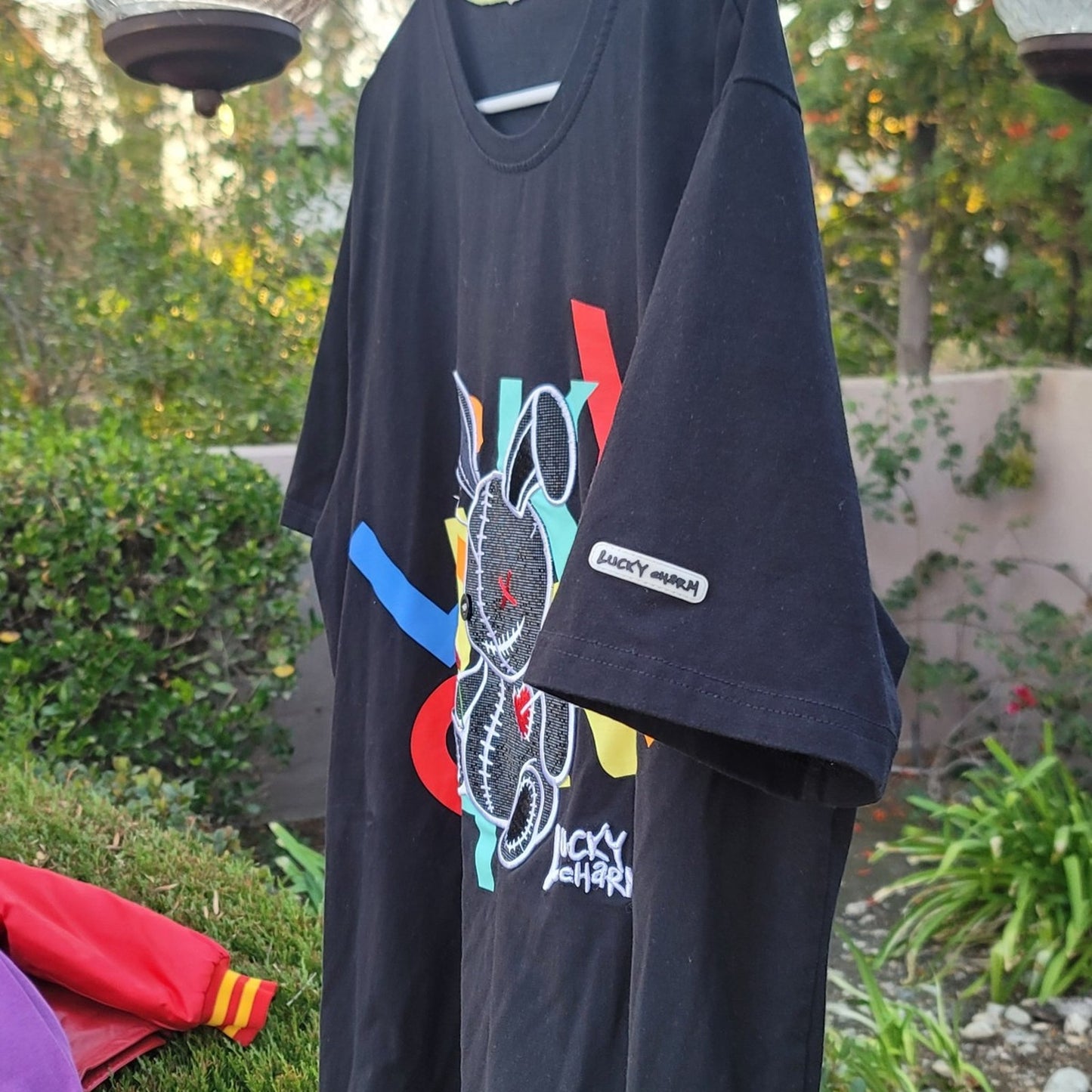 Lucky Charm Embroidered T-shirt