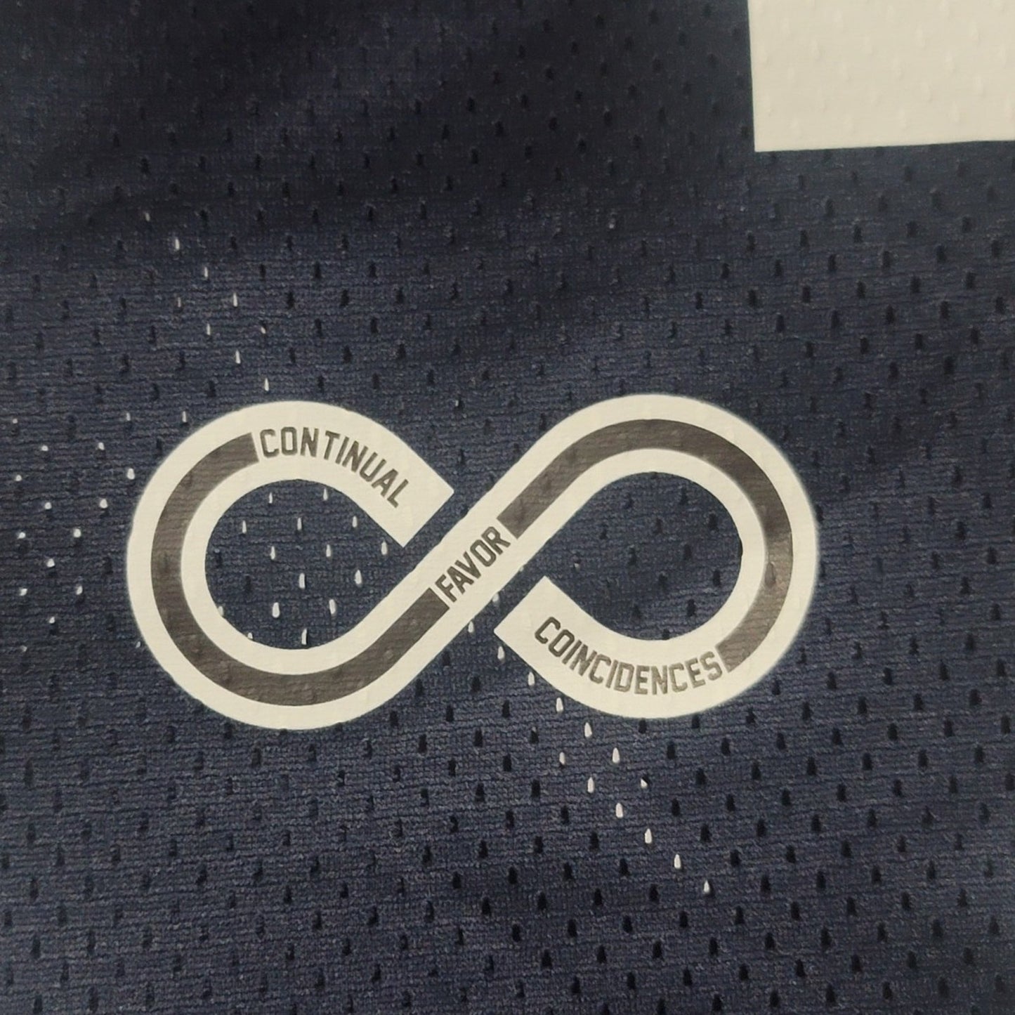 Continual Coincidences Brand Upcycled Vintage Football Jersey FAITHFUL