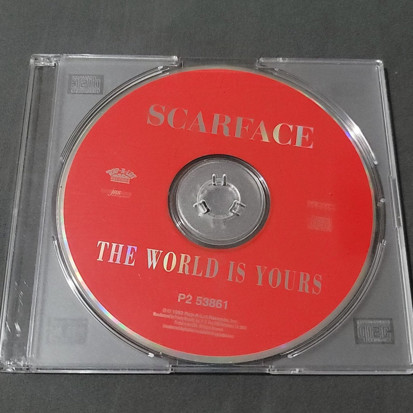 Vtg 1993 Scarface THE WORLD IS YOURS CD Original Press