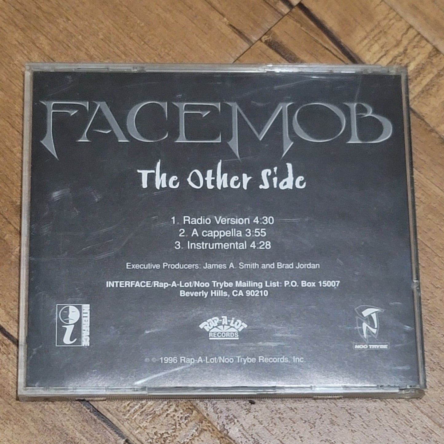 Vtg 1996 Facemob THE OTHER SIDE Promo CD Single