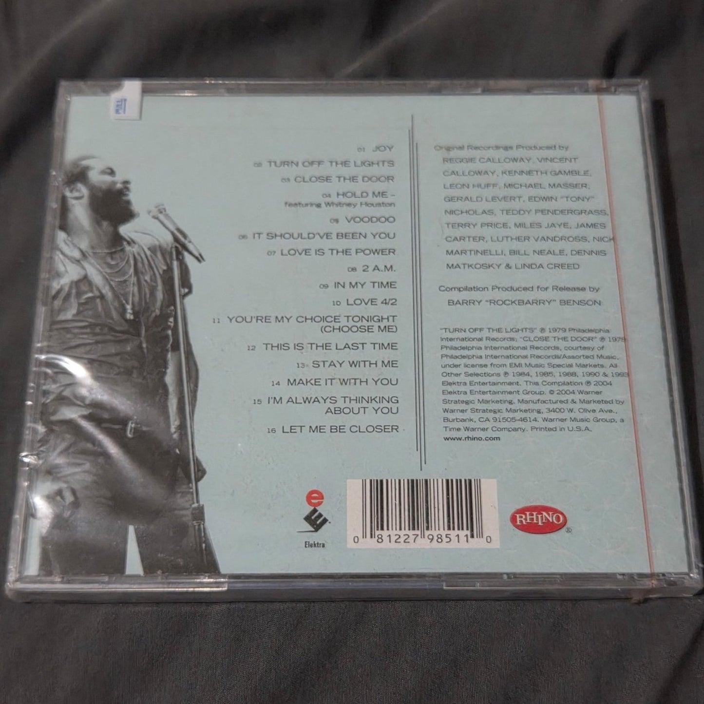 Vtg 2004 Teddy Pendergrass BEDROOM CLASSICS VOL. 1 CD