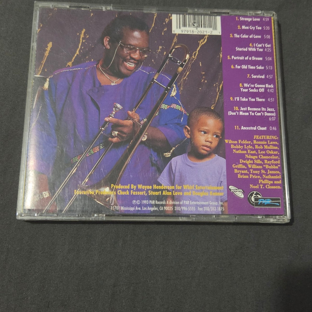 Vtg 1993 Wayne Henderson & The Next Crusade Sketches of Life CD