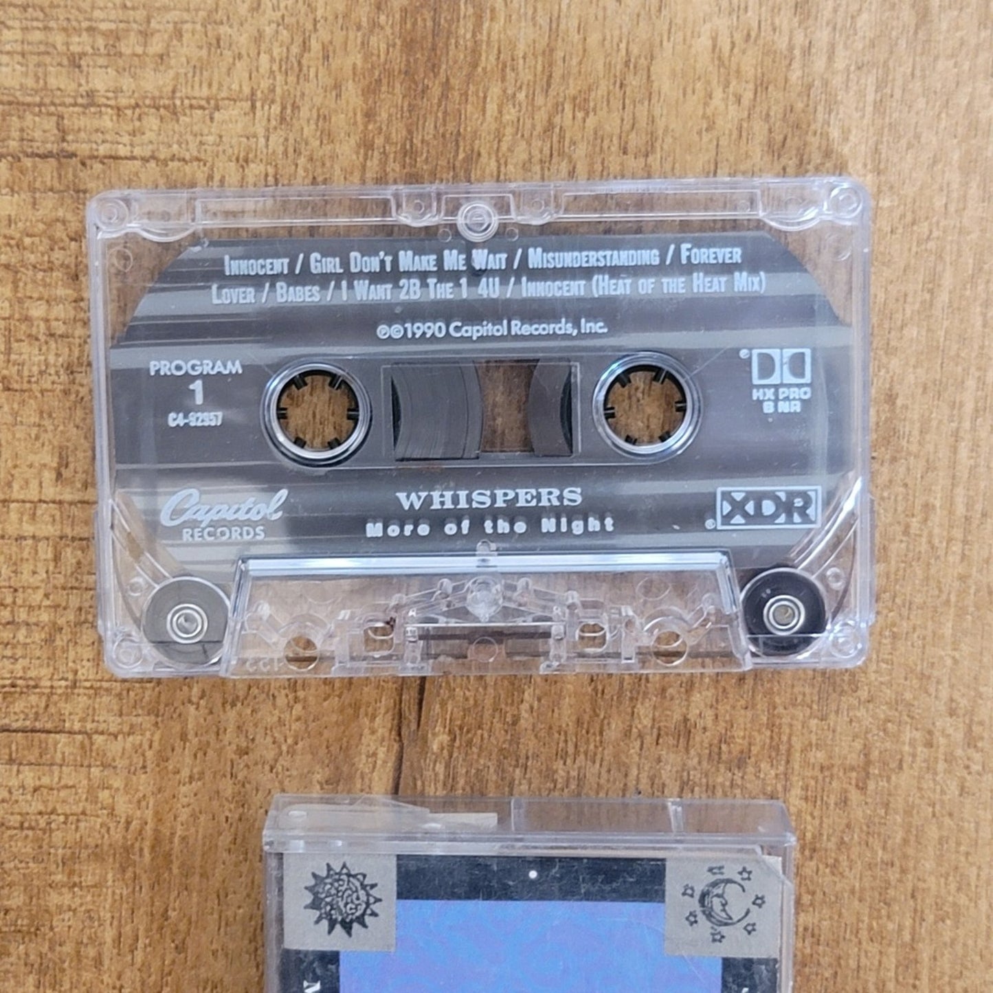 Vtg 1990 Whispers MORE OF THE NIGHT Cassette Tape