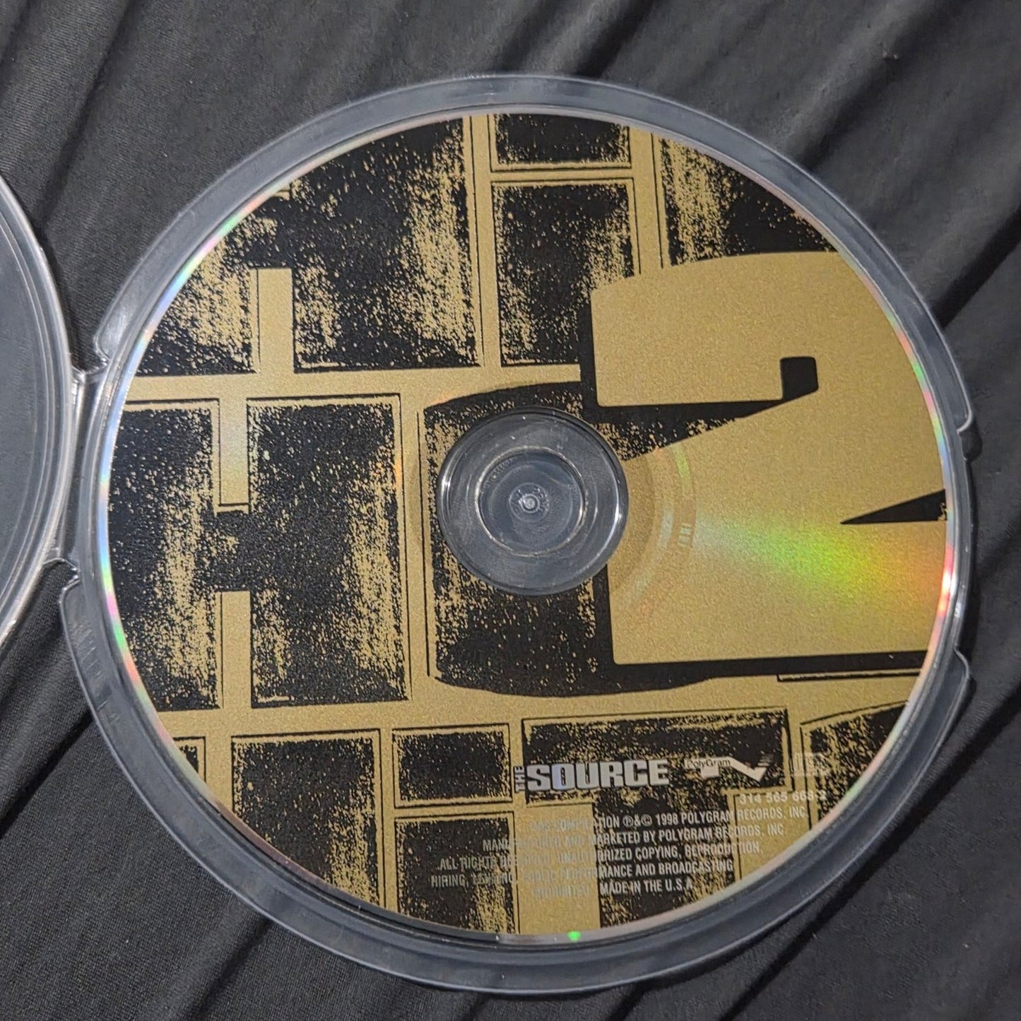 Vtg 1998 The Source HIP HOP HITS 2 CD Hip Hop Rap