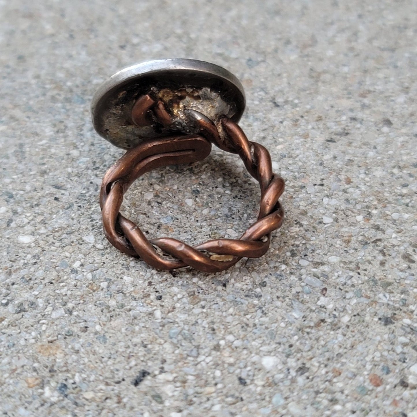 Vtg Buffalo Nickel Custom Ring