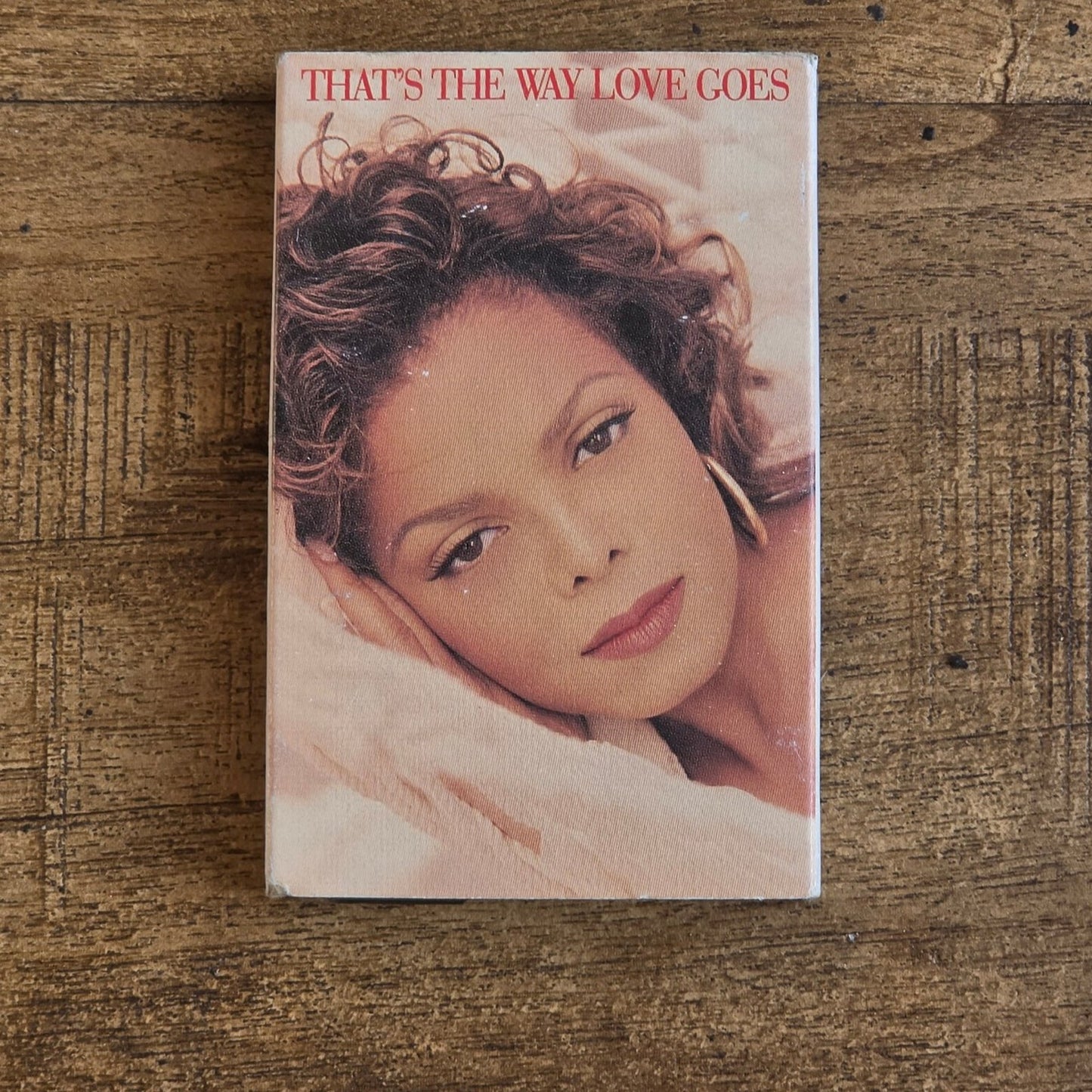 Vtg 1993 Janet Jackson That's The Way Love Goes Cassette Tape Single