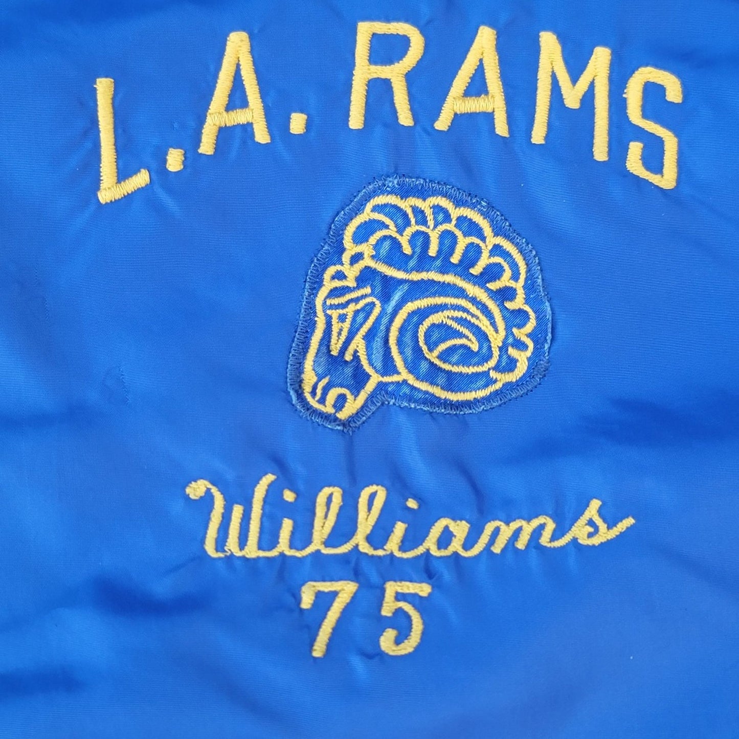 Vtg 1970s Los Angeles Rams John Williams Game Worn Sideline Jacket NFL