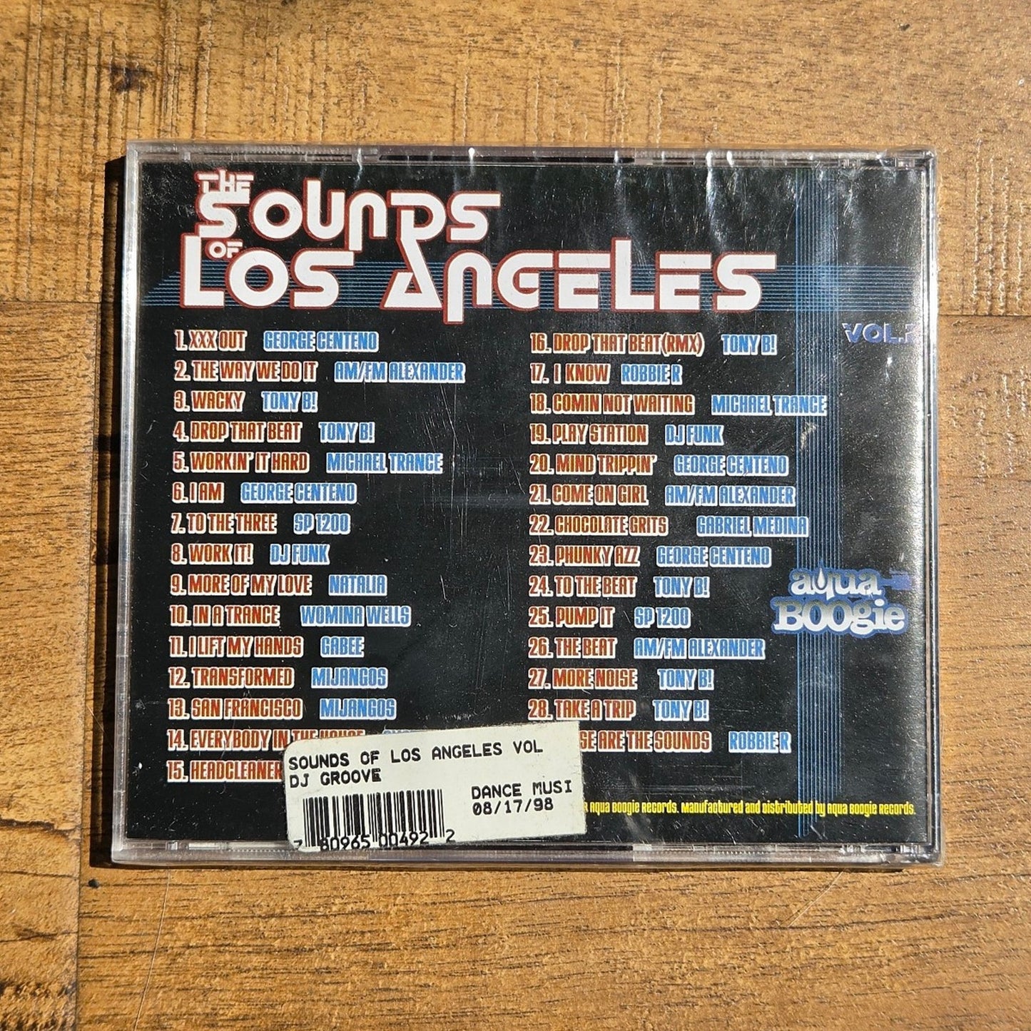 Vtg 1998 The Sounds of Los Angeles Vol. 2 CD