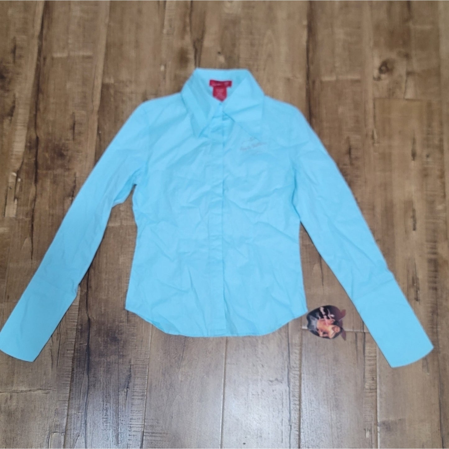 Vtg Apple Bottoms Button-down Shirt