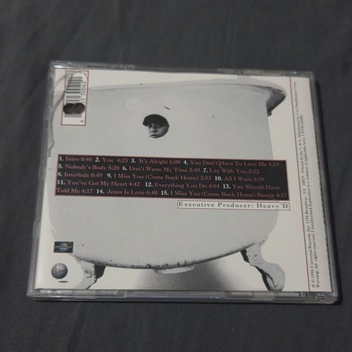 Vtg 1996 Monifah Moods...Moments Promo CD