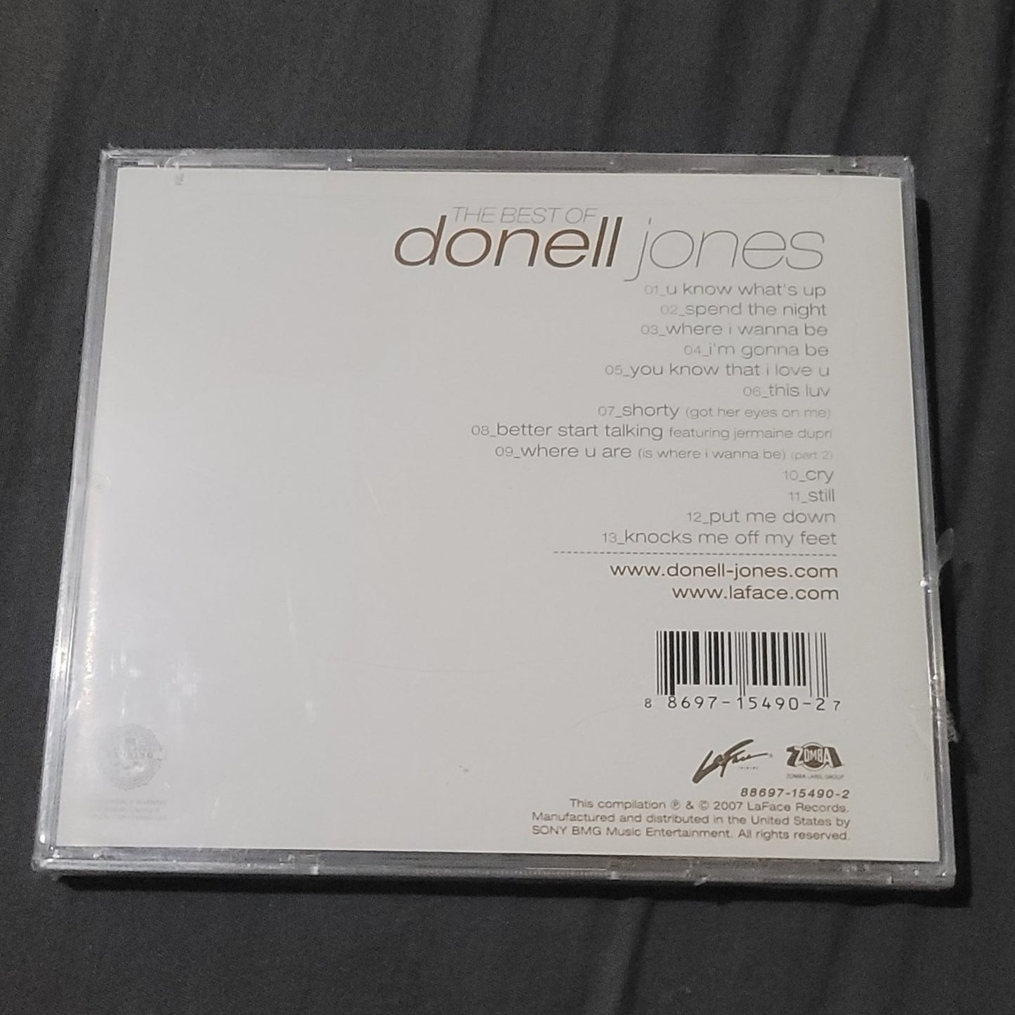 Donell Jones THE BEST OF DONELL JONES CD