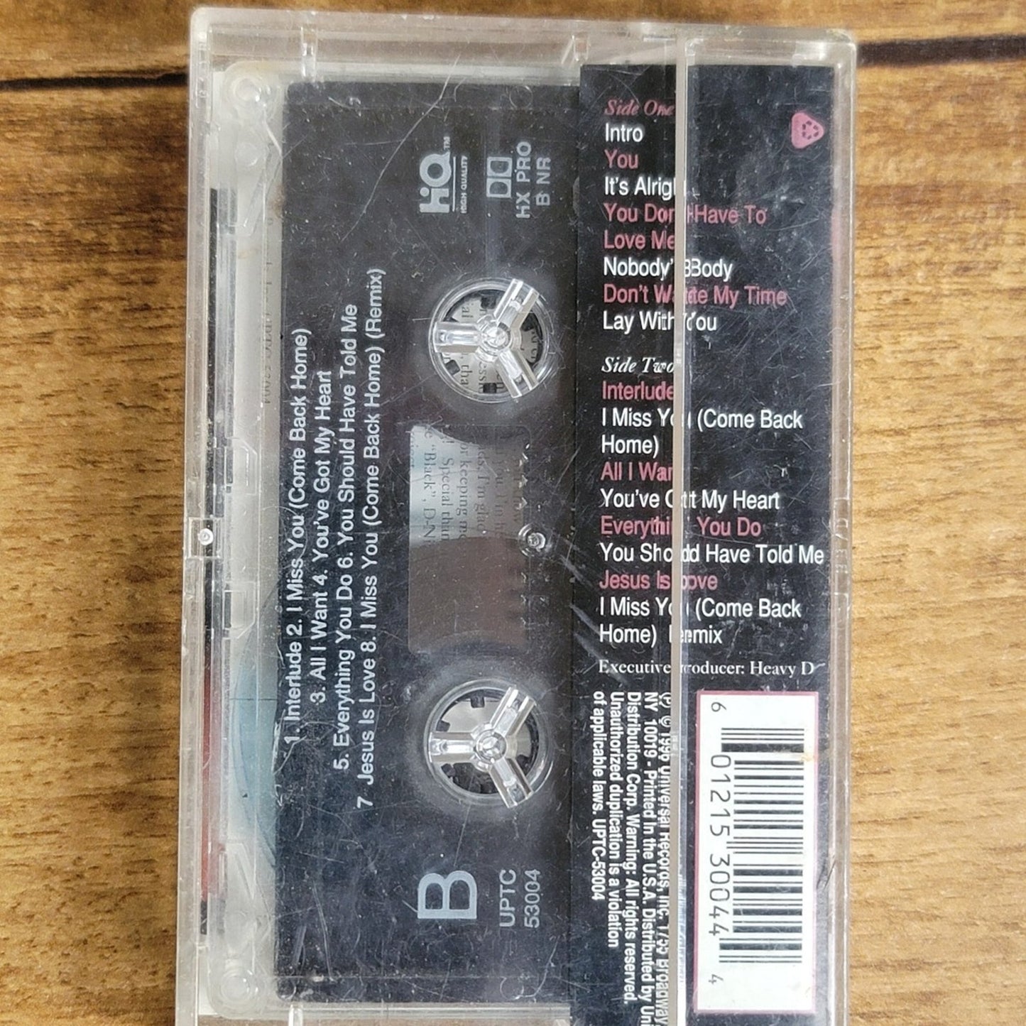 Vtg 1996 Monifah MOODS...MOMENTS Cassette Tape