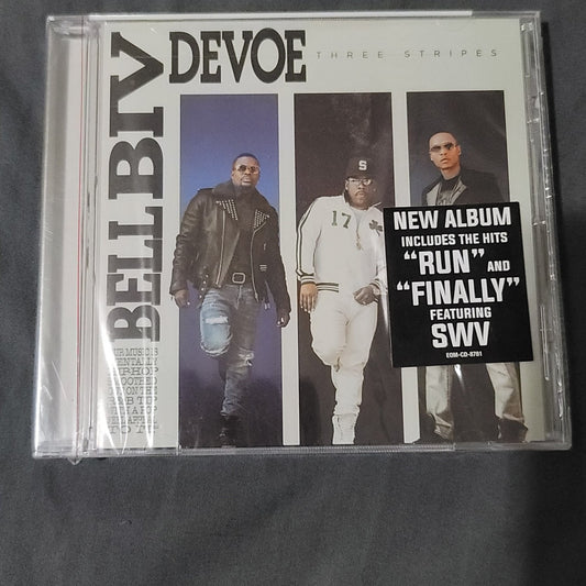 Bell Biv Devoe THREE STRIPES CD Hype Sticker