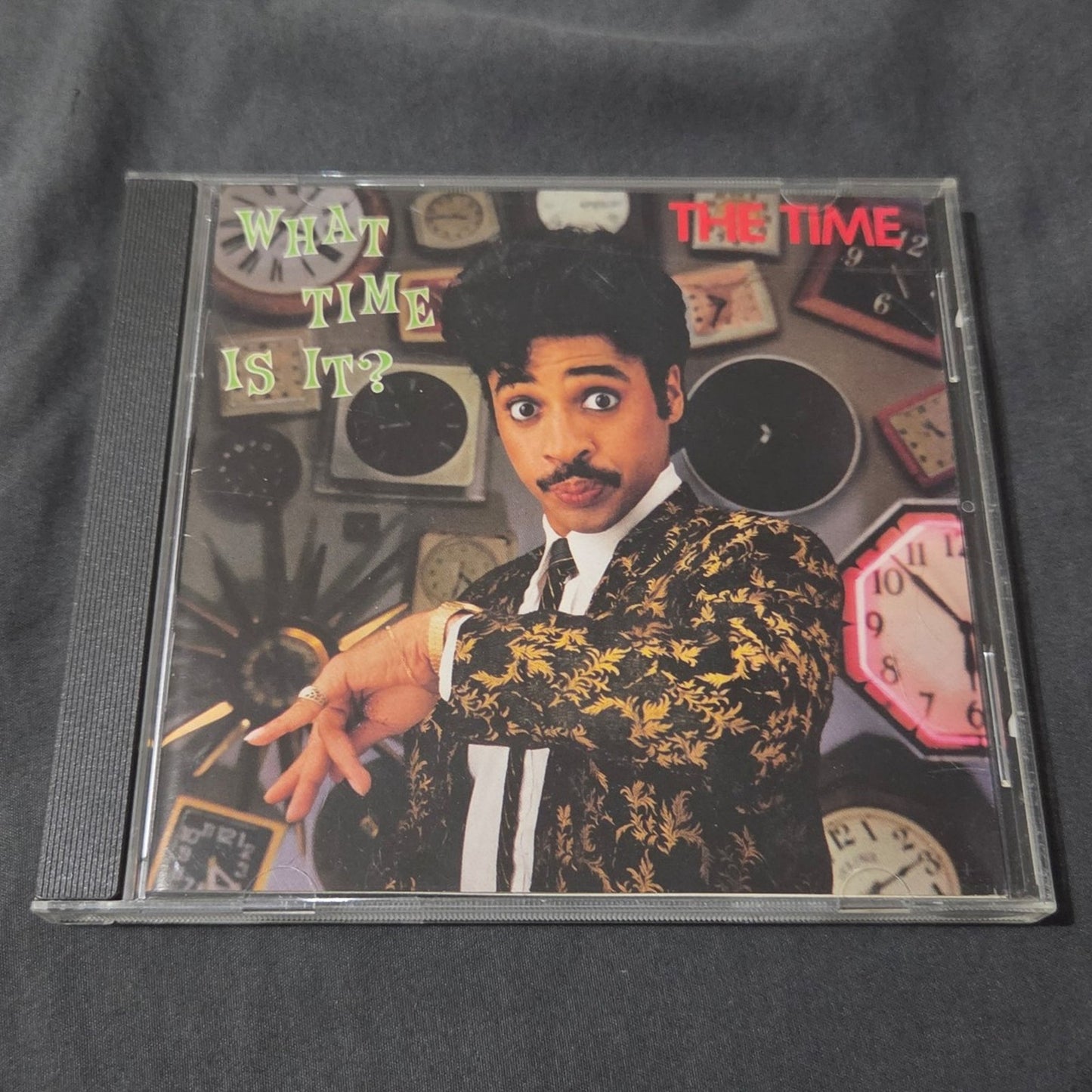 Vtg 1982 THE TIME WHAT TIME IS IT? CD
