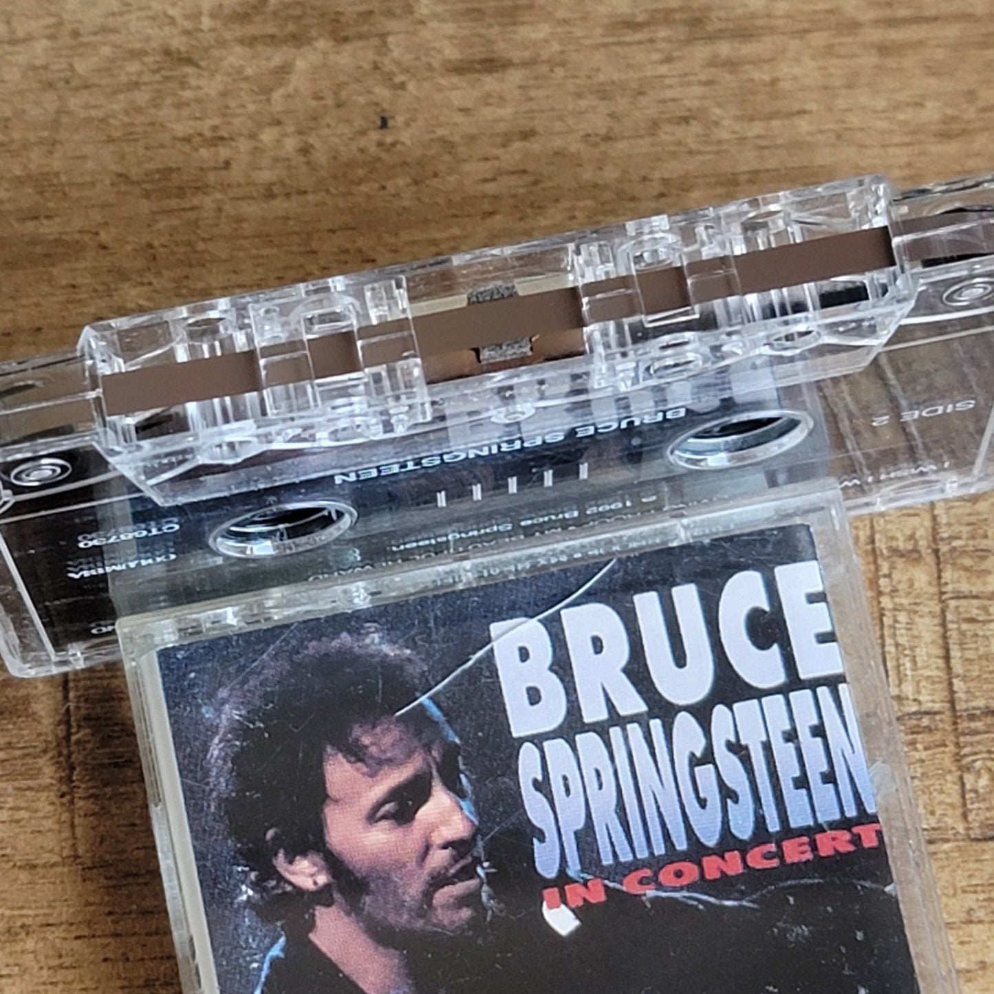Vtg 1992 Bruce Springsteen IN CONCERT MTV PLUGGED Cassette Tape