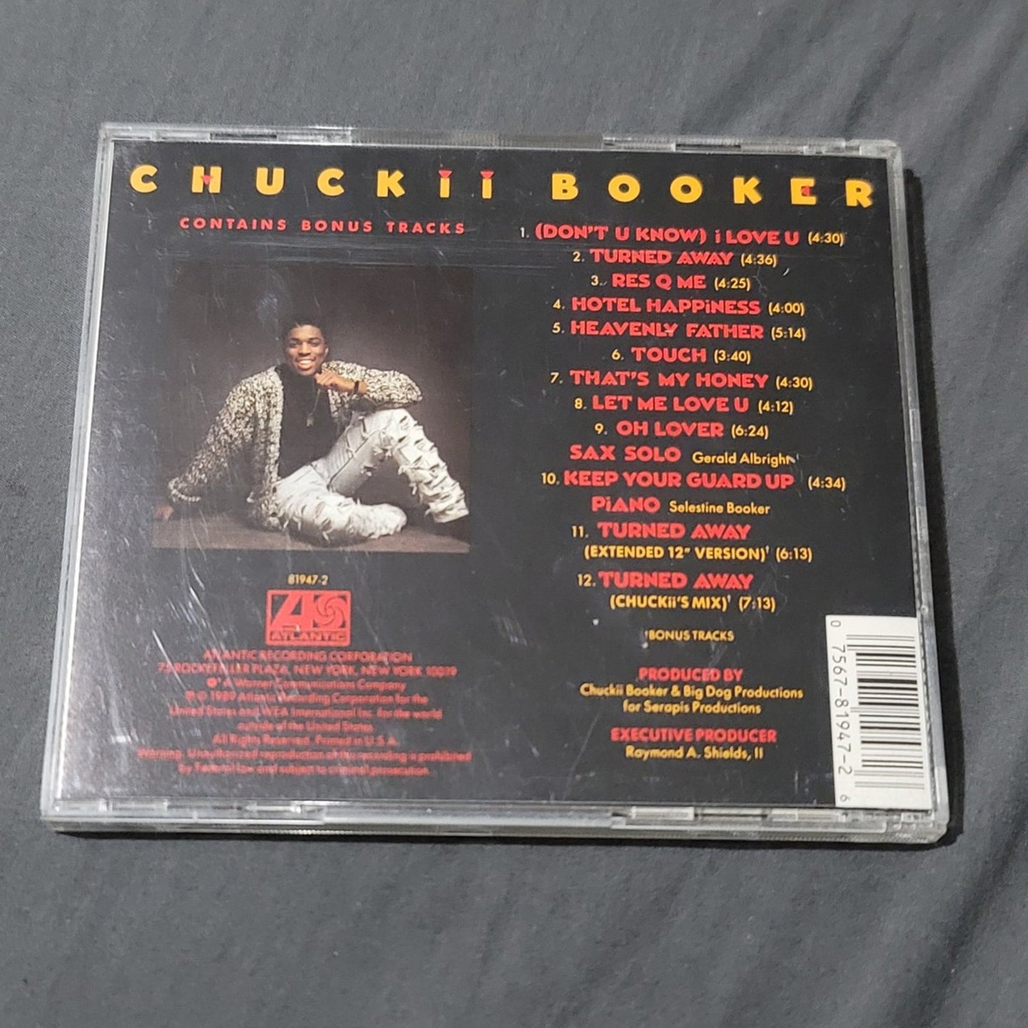 Vtg 1989 Chuckii Booker CHUCKii CD