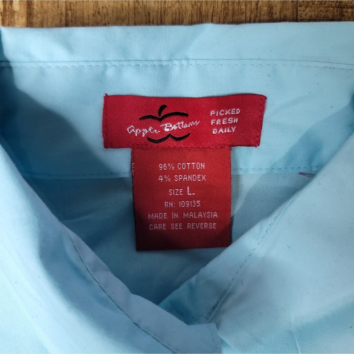 Vtg Apple Bottoms Button-down Shirt