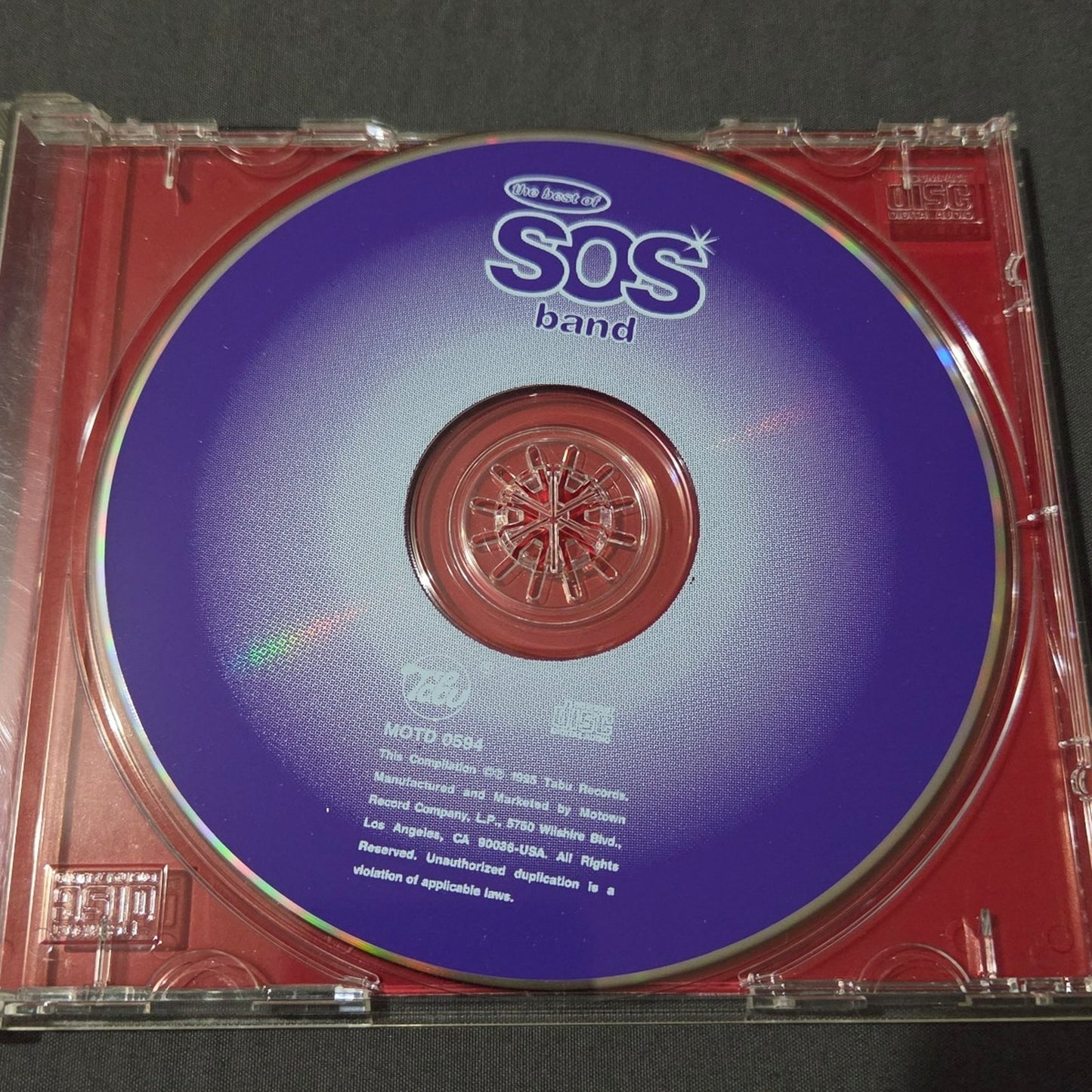 Vtg 1996 THE BEST OF S.O.S BAND CD
