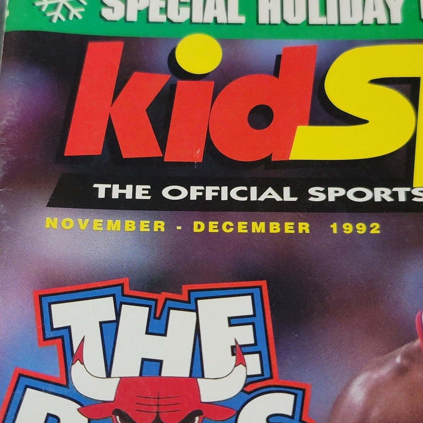 Vtg 1992 Kids Sports Magazine Michael Jordan Cover