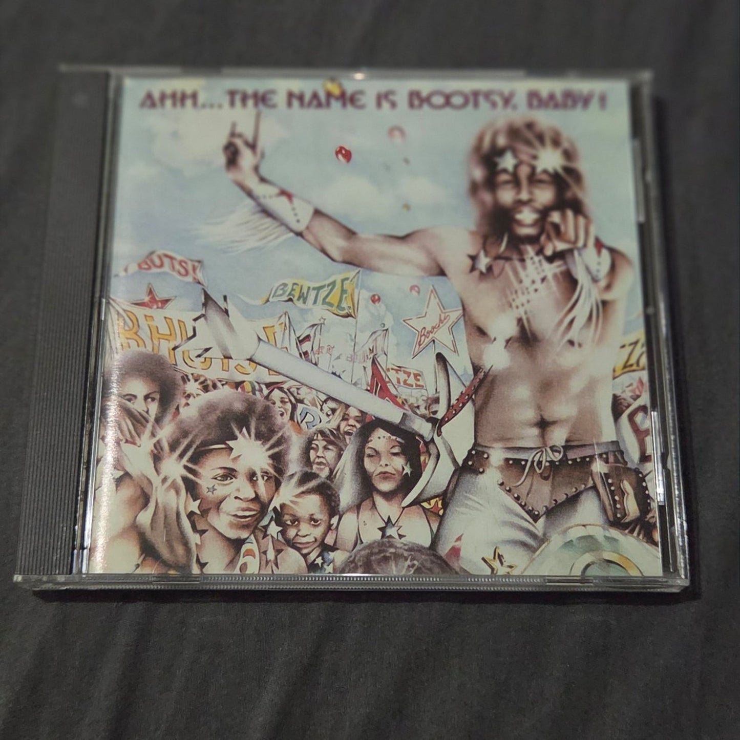 Vtg Bootsy Collins AHH.. THE NAME IS BOOTSY, BABY! CD Reissue