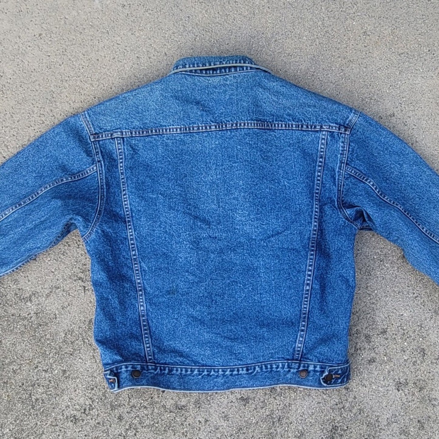 Vtg 2001 Y2K Jon Bon Jovi One Wild Night World Tour Jean Denim Jacket