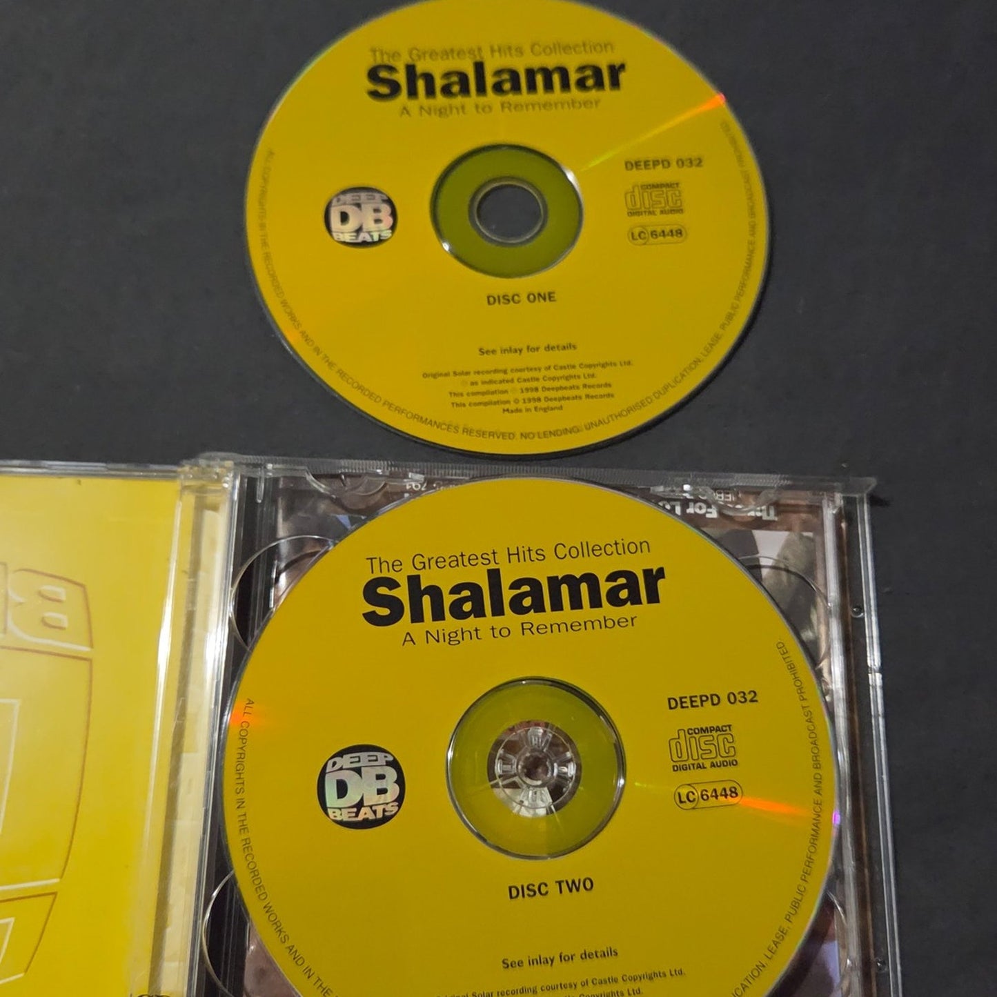 Vtg 1998 Shalamar A NIGHT TO REMEMBER THE GREATEST HITS COLLECTION DOUBLE CD