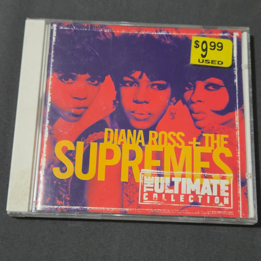 Vtg 1997 Diana Ross + The Supremes THE ULTIMATE COLLECTION CD MOTOWN RECORDS