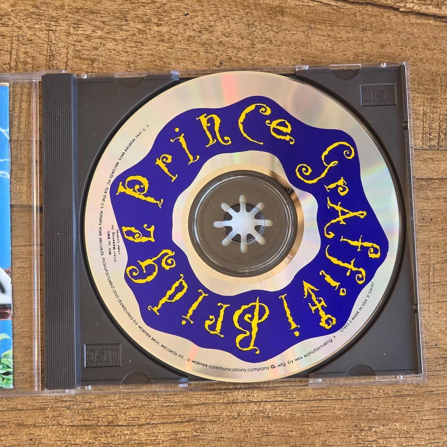 Vtg 1990 Prince Music From Graffiti Bridge CD
