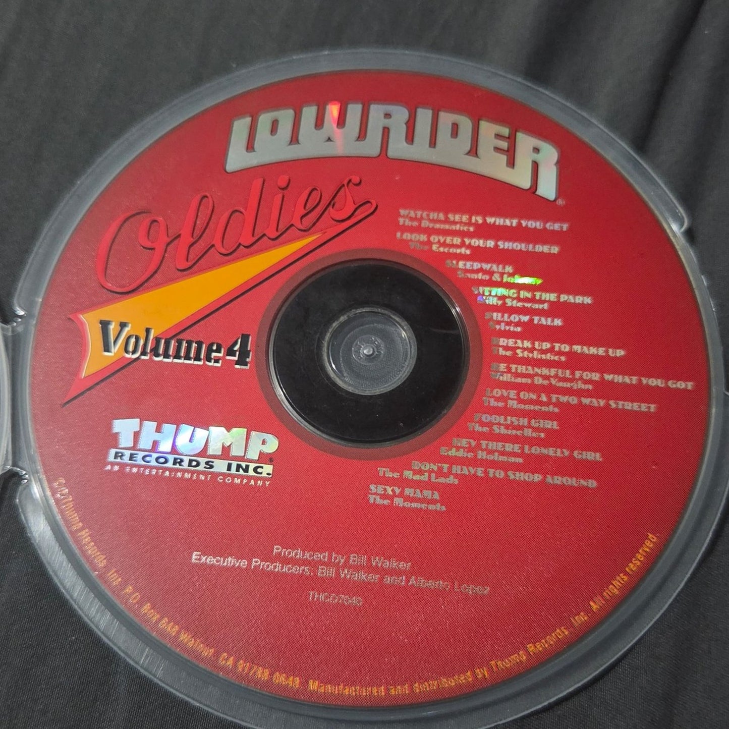 Vtg Lowrider Oldies Volume 4 CD