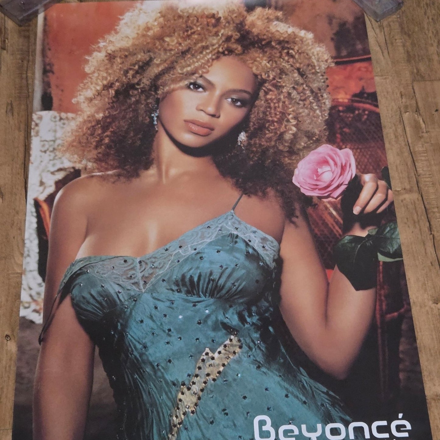 Vtg 2003 Beyonce Dangerously In Love Double-sided Promo Poster