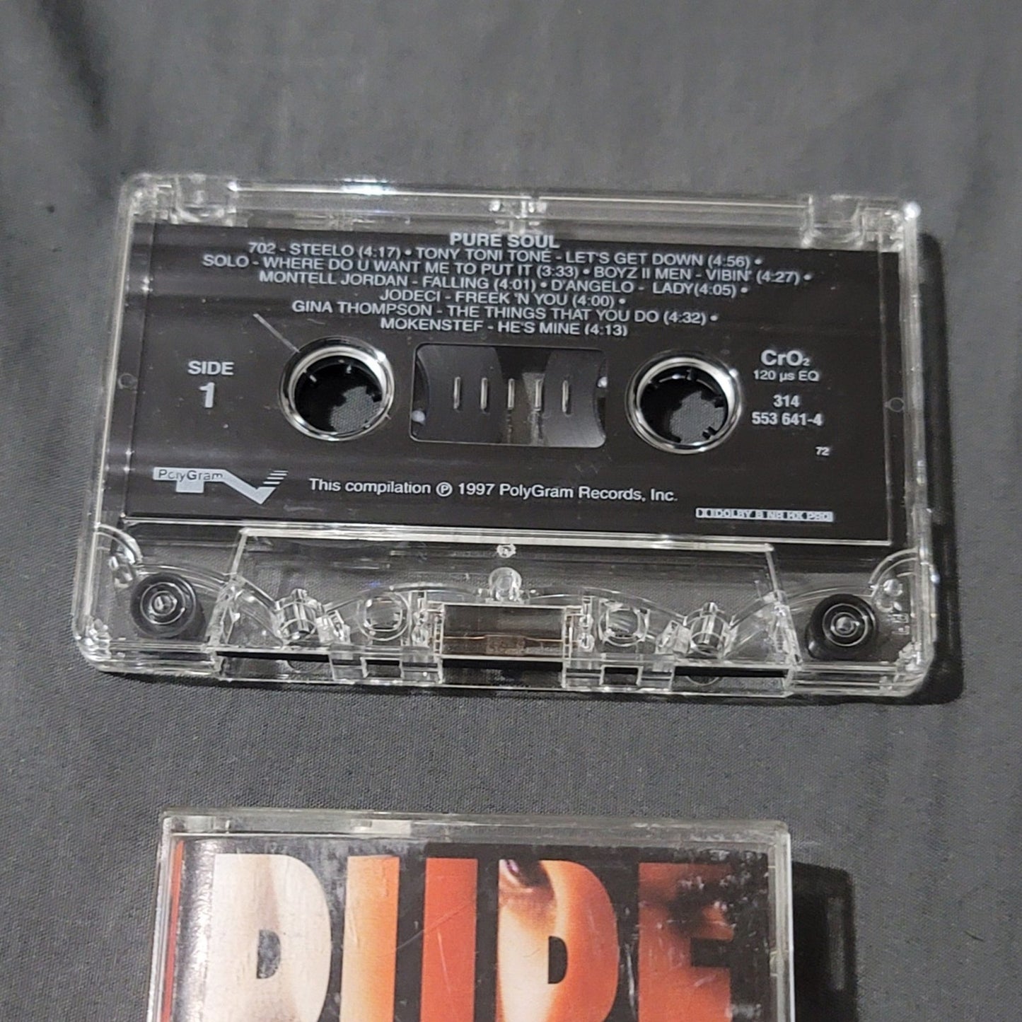 Vtg 1997 PURE SOUL Cassette Tape