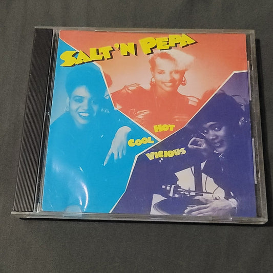 Vtg 1988 Salt 'N Pepa HOT, COOL & VICIOUS CD