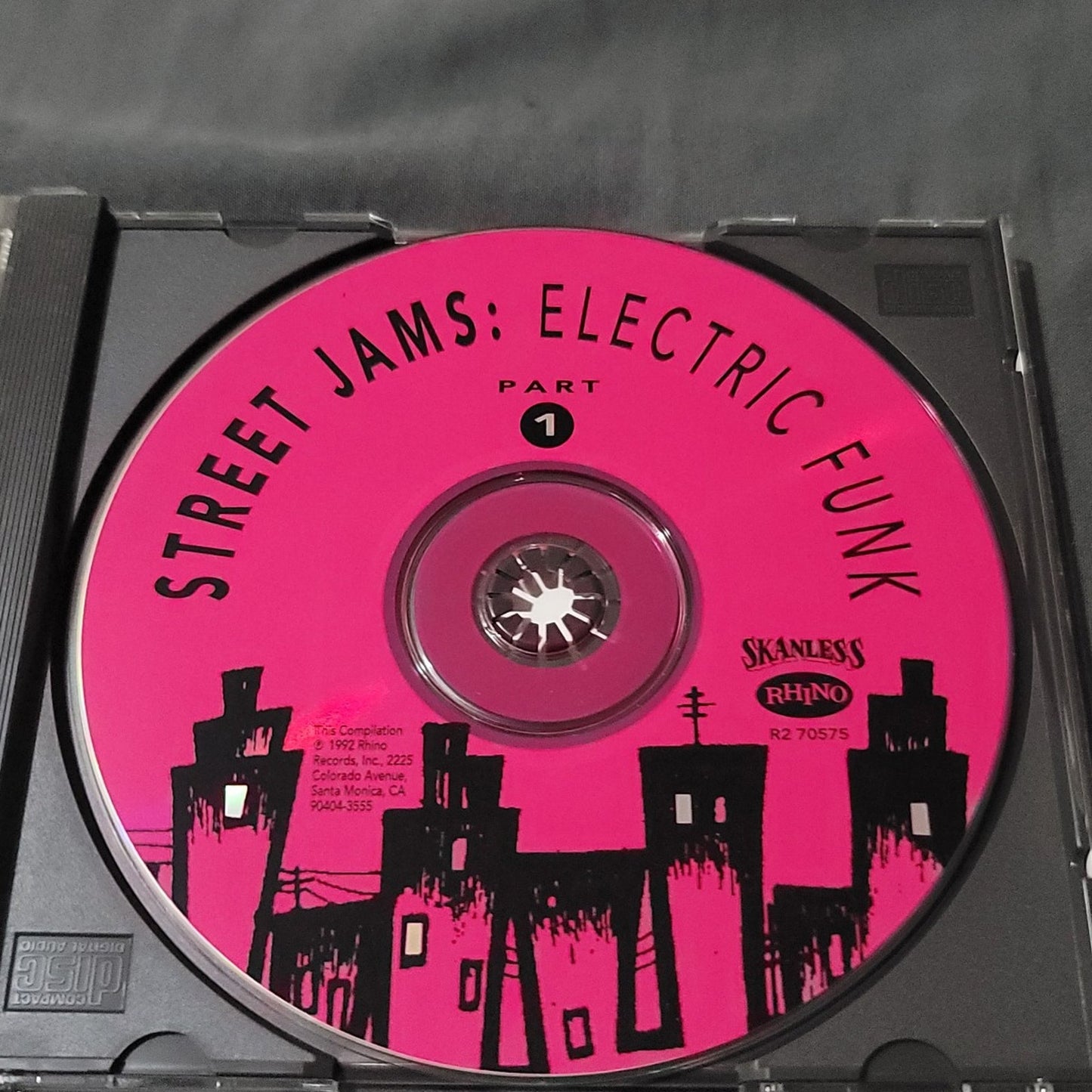 Vtg 1992 Street Jams ELECTRIC FUNK Part 1 CD