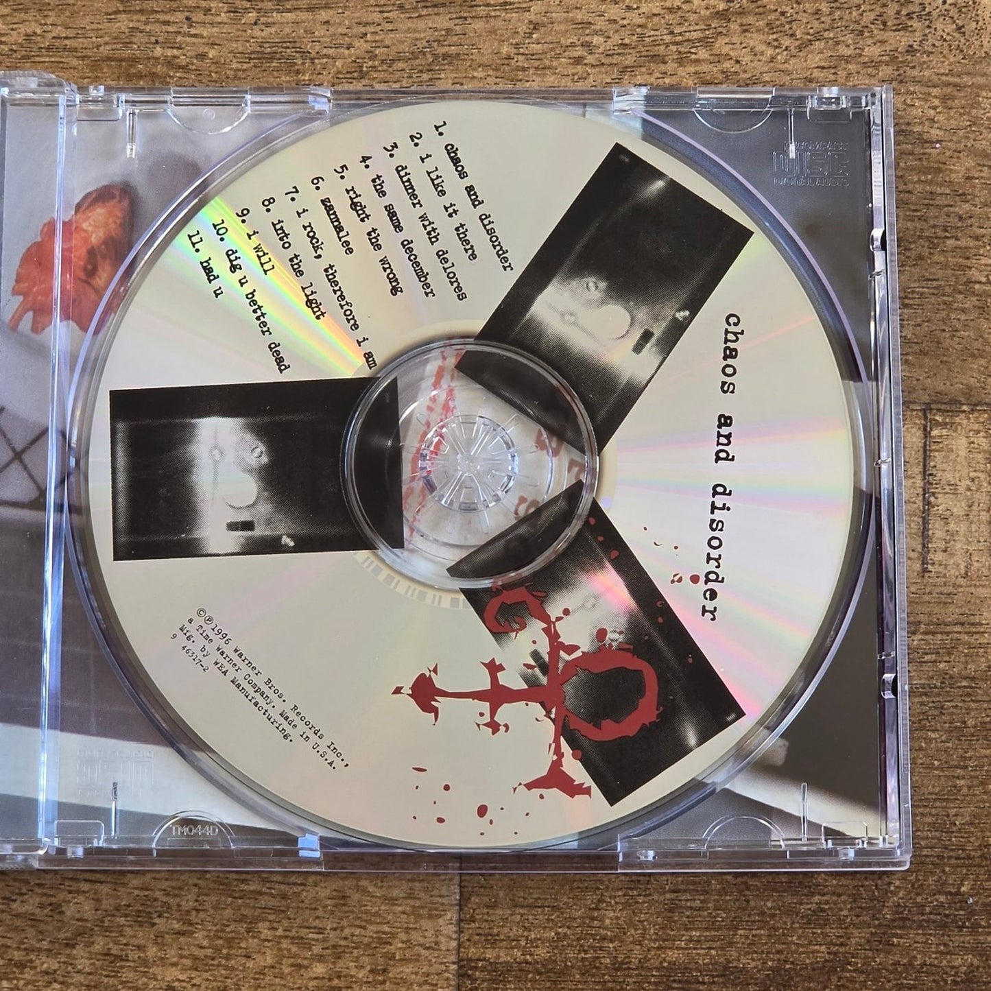 Vtg 1996 Prince CHAOS AND DISORDER CD
