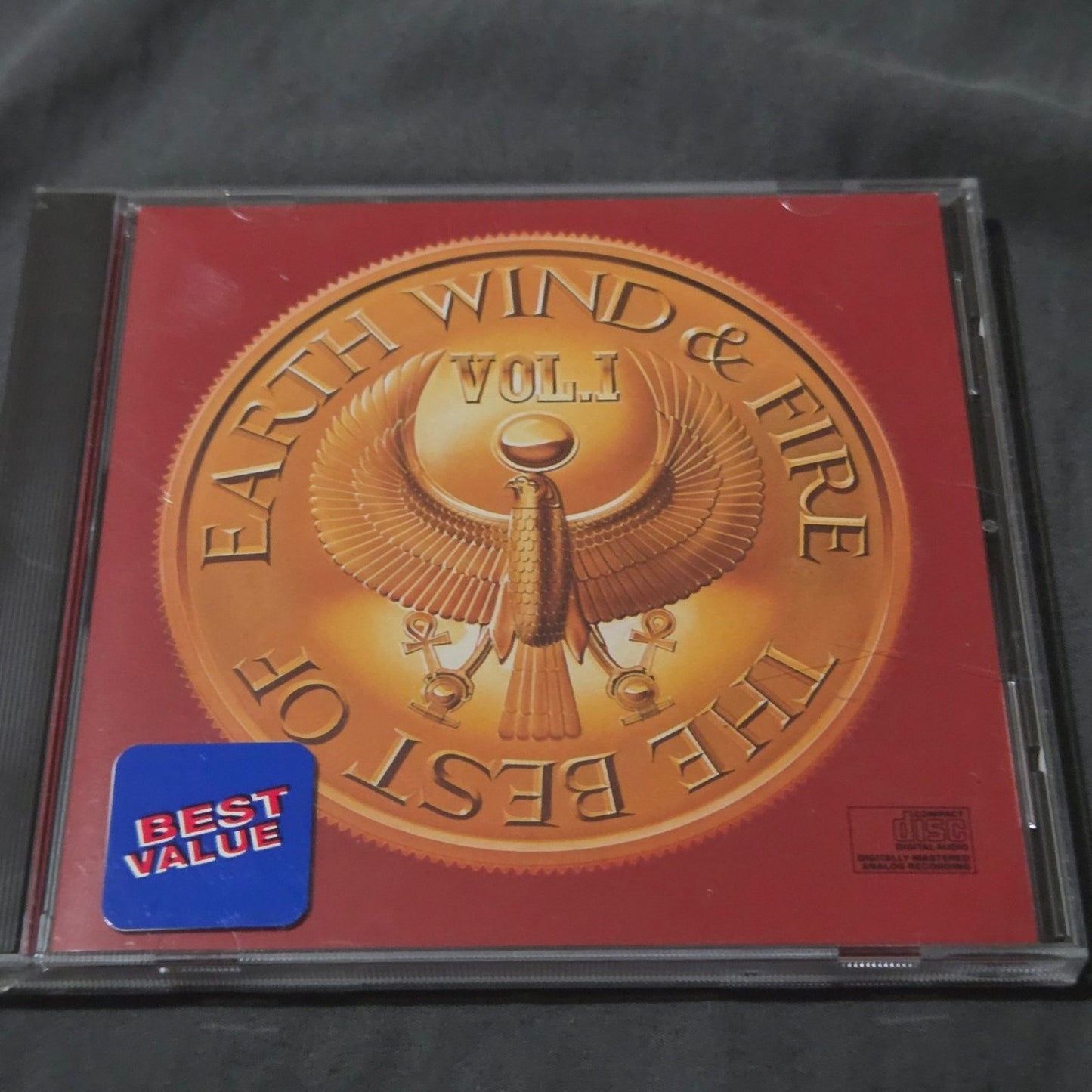 Vtg 1978 EARTH WIND & FIRE THE BEST OF CD