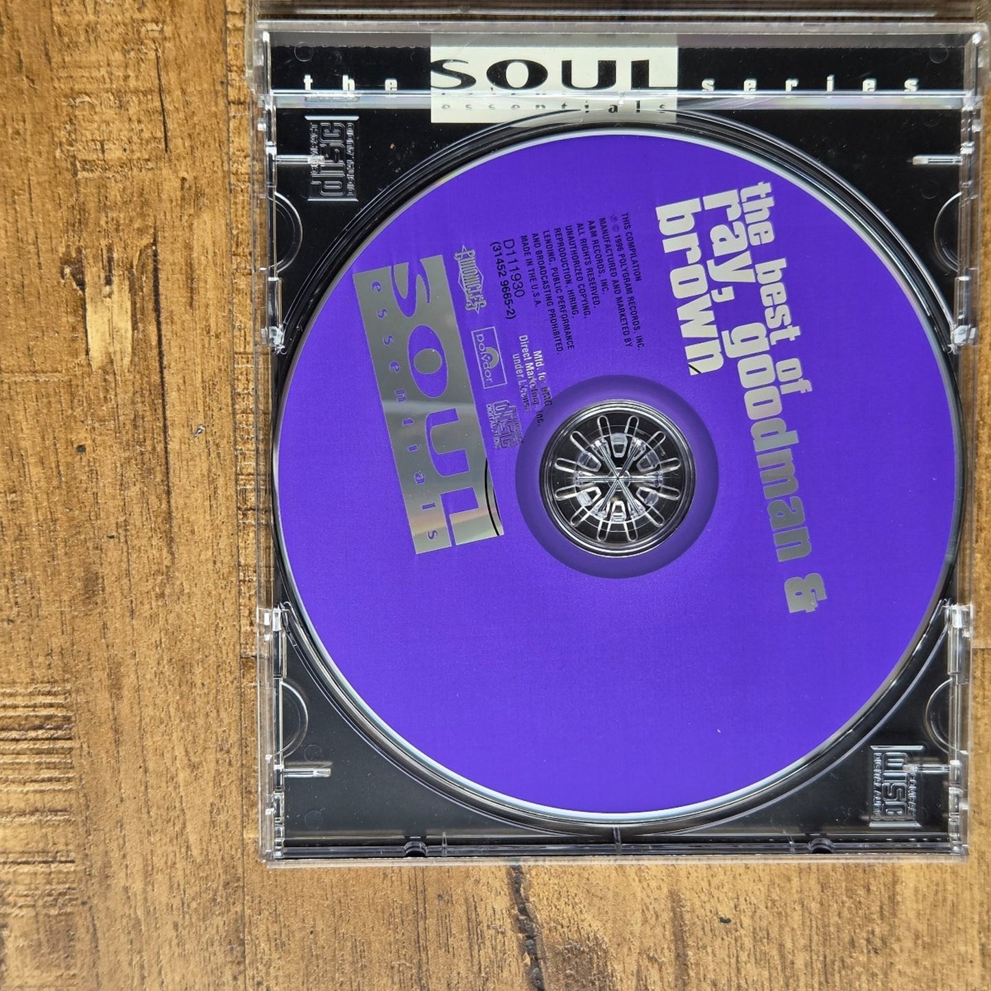 Vtg 1996 THE BEST OF RAY, GOODMAN & BROWN CD