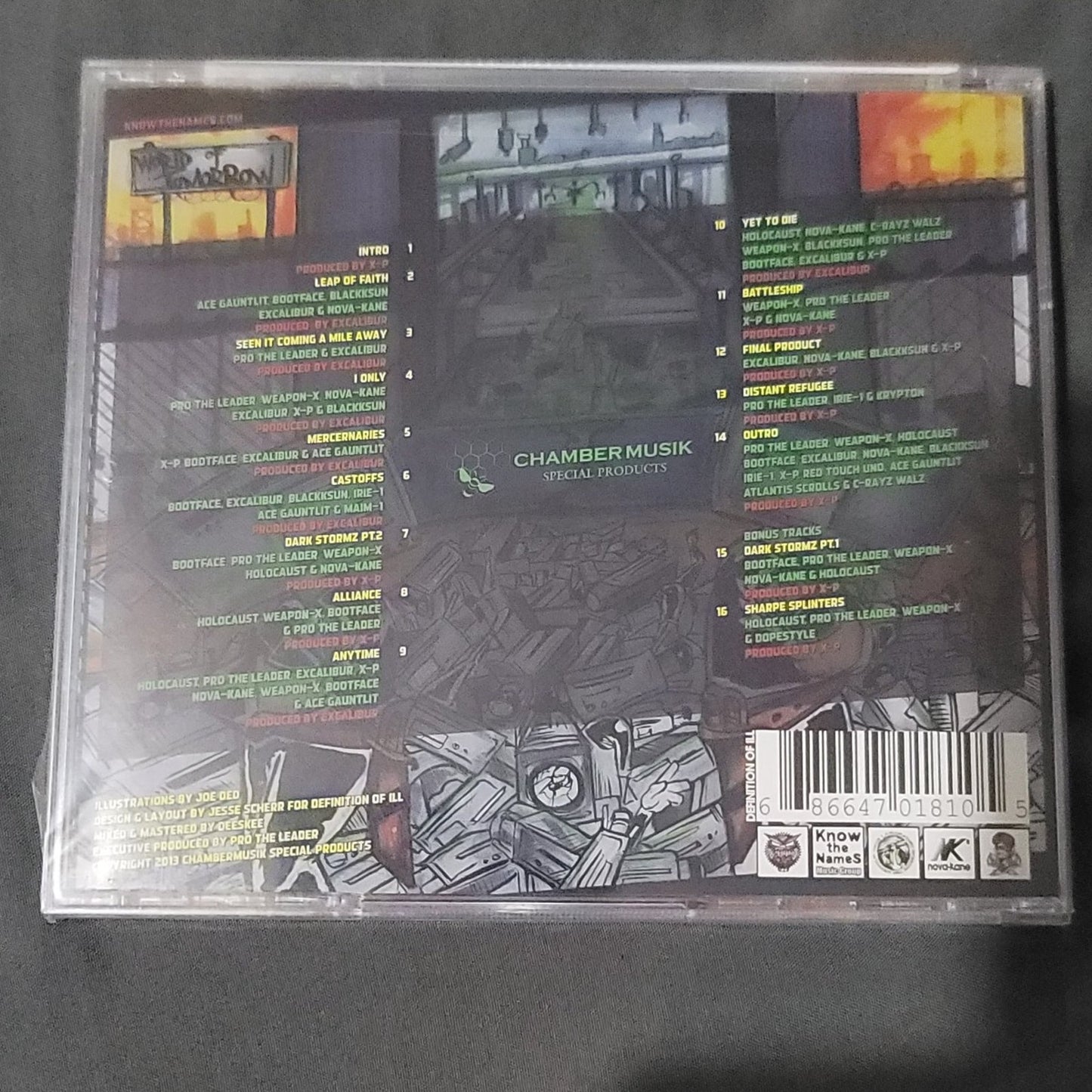 American Poets 2099 World Of Tomorrow CD RAP HIP HOP
