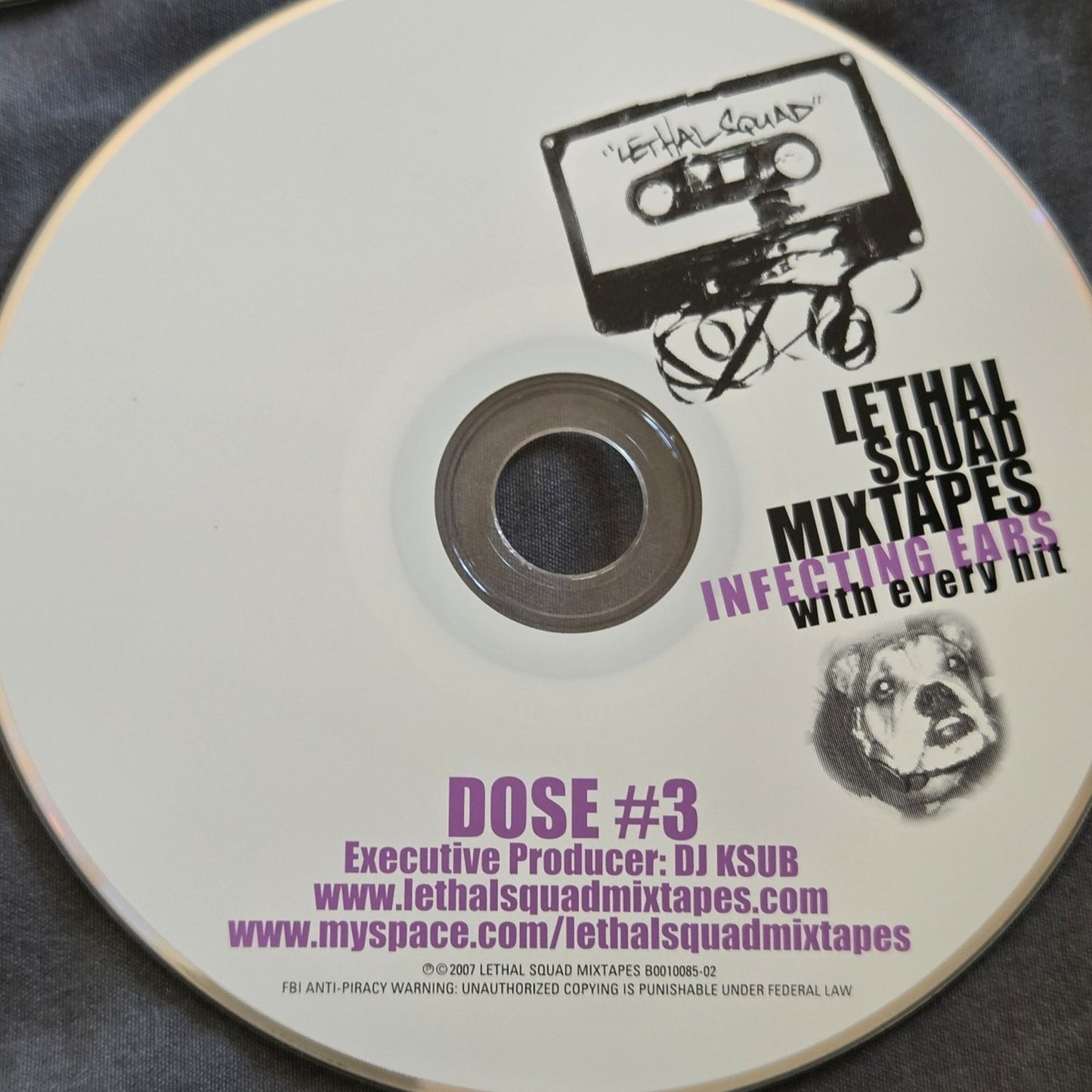 Lethal Squad Mixtapes Dose #1 #2 #3 CD BUNDLE RAP HIP HOP