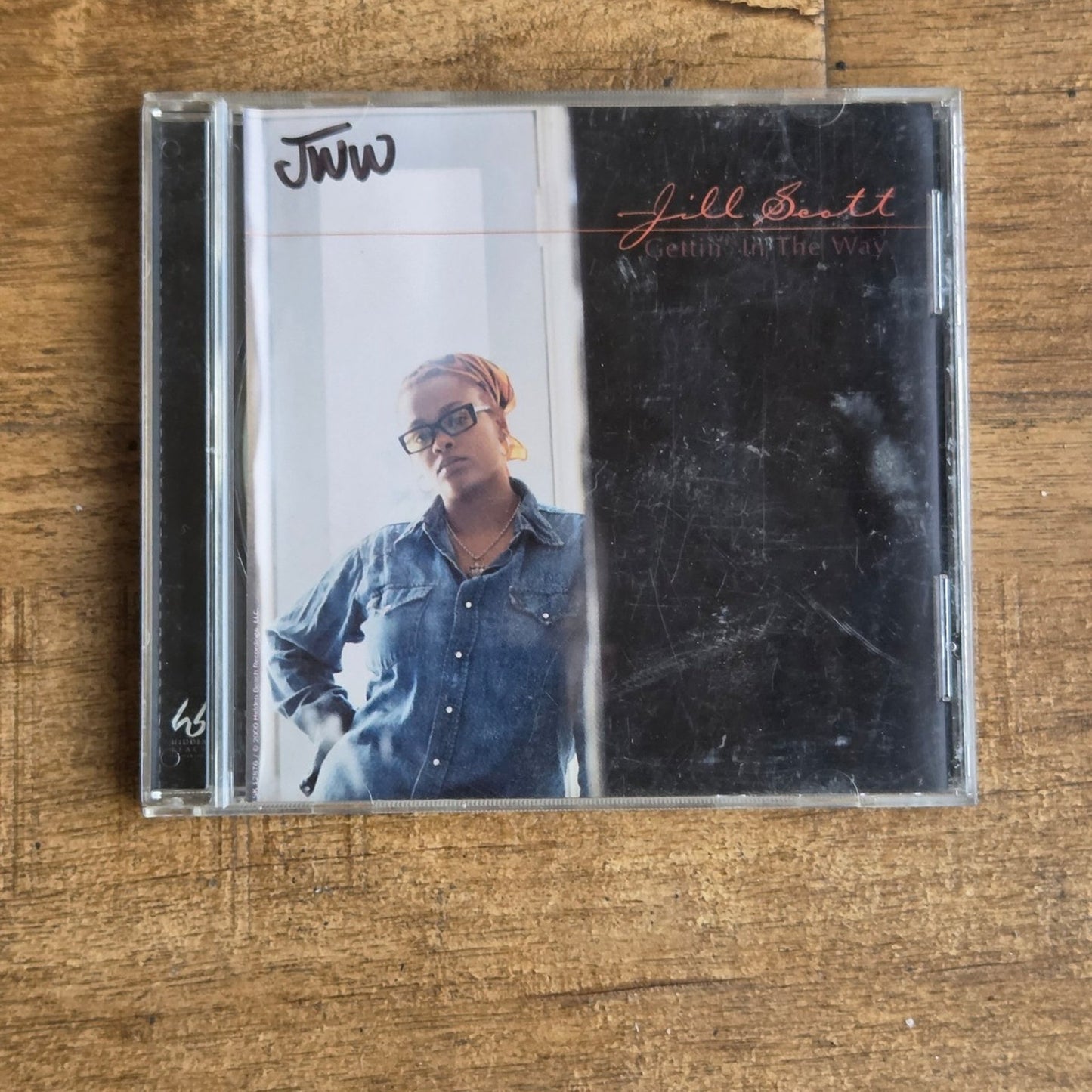 Vtg 2000 Jill Scott GETTIN' IN THE WAY CD SINGLE