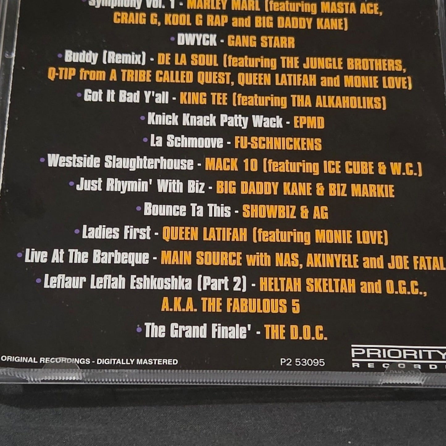Vtg 1996 Various Artists PASS THE MIC THE POSSE ALBUM CD Hip Hop Rap