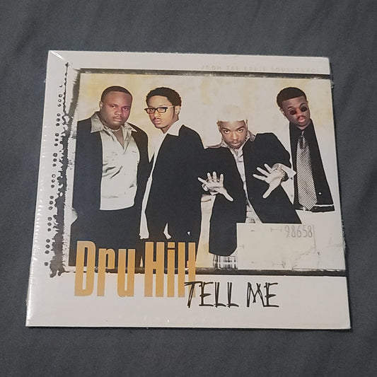 Vtg 1996 Dru Hill TELL ME CD Single