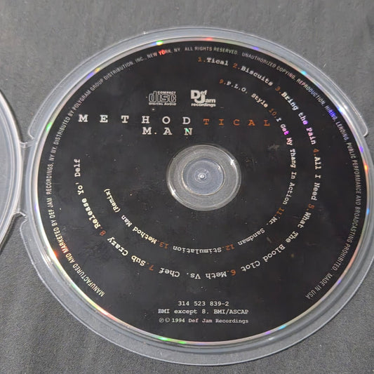 Vtg 1994 Method Man Tical CD
